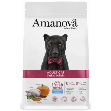 Amanova Cat Adult Turkey Delight - indyk 1,5kg