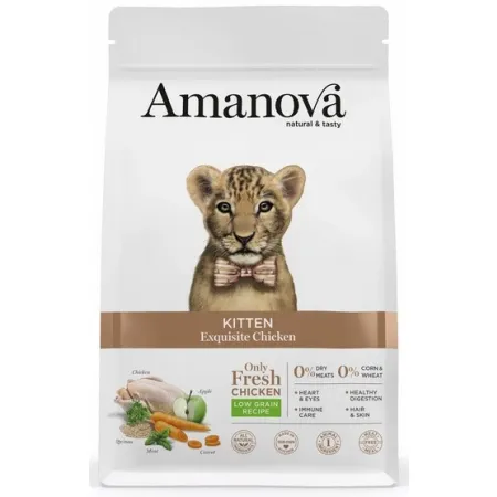 Amanova Cat Kitten Exquisite Chicken - kurczak 1,5kg