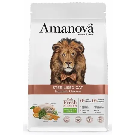 Amanova Cat Sterilised Exquisite Chicken - kurczak 300g