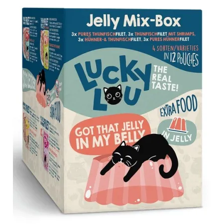 Lucky Lou Extrafood Jelly-Mix-Box Multipack w galaretce saszetki 12x70g-2040387