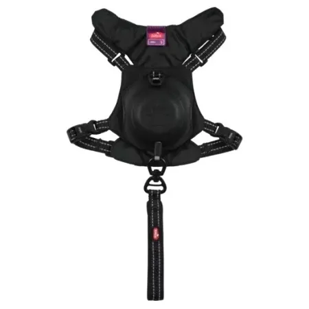 Zolux Szelki ze smyczą automatyczną Easyride XS czarne