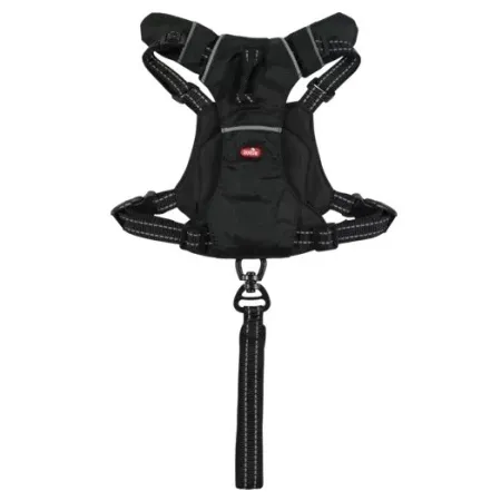 Zolux Szelki ze smyczą automatyczną Easyride S czarne-2040491