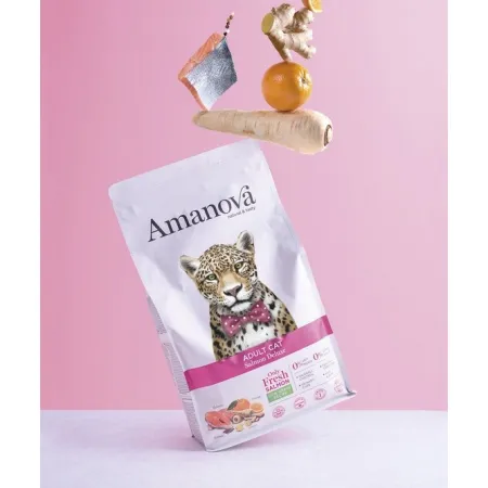 Amanova Cat Adult Salmon Deluxe - łosoś 6kg-2040626