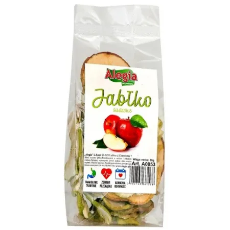 Alegia Jabłko suszone 60g