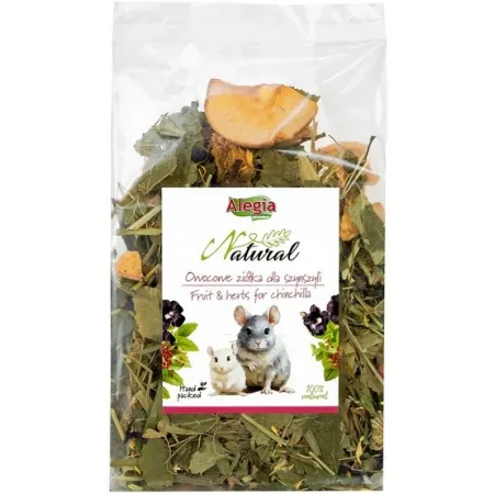 Alegia Natural Owocowe ziółka dla szynszyli 130g-2040652