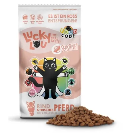 Lucky Lou Food Code Sensitive Wołowina & Konina 340g-2040703