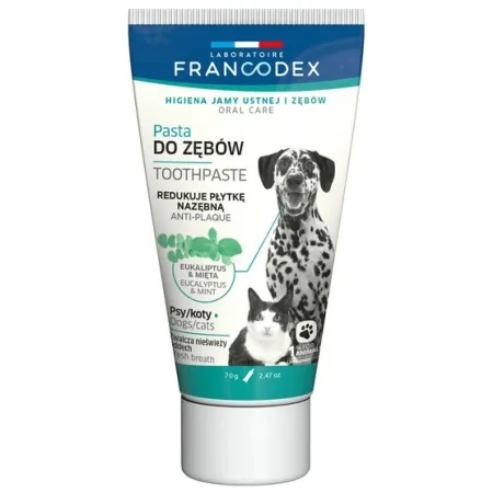 Francodex Pasta do zębów dla psa i kota 70g