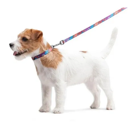 Collar WauDog Nylon Obroża nylonowa z QR-paszportem, plastikowy fastex, wzór LATO, 15mm/25-35cm-2040800