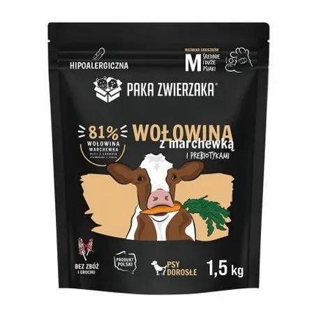 Paka Zwierzaka Seventh Heaven Wołowina z marchewką M 1,5kg