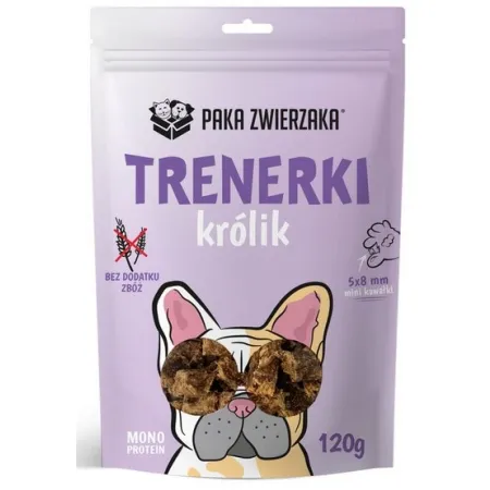 Paka Zwierzaka Trenerki Królik 120g