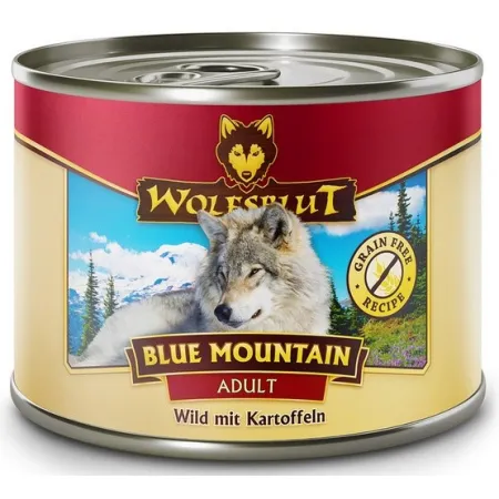 Wolfsblut Dog Blue Mountain - dziczyzna i ziemniaki puszka 200g