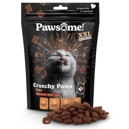 Pawsome Crunchy Paws Kaczka 150g