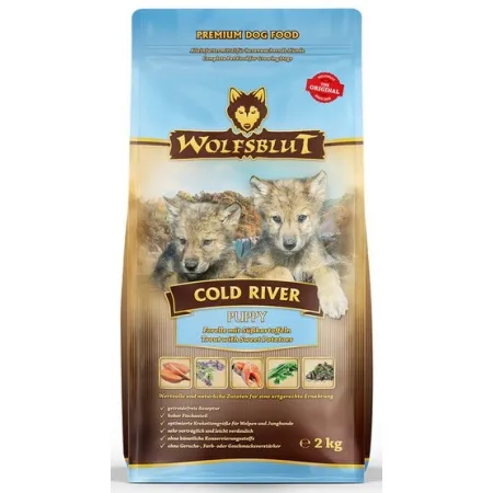 Wolfsblut Dog Cold River Puppy - pstrąg i bataty 2kg-2041113