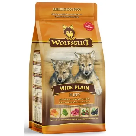 Wolfsblut Dog Wide Plain Puppy - konina i bataty 500g