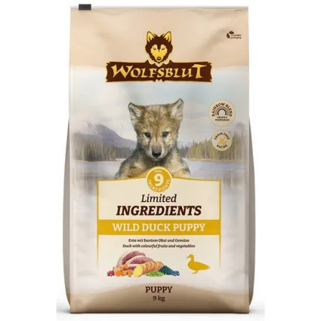 Wolfsblut Dog Limited Ingredients Wild Duck Puppy - kaczka i bataty 9kg-2041139