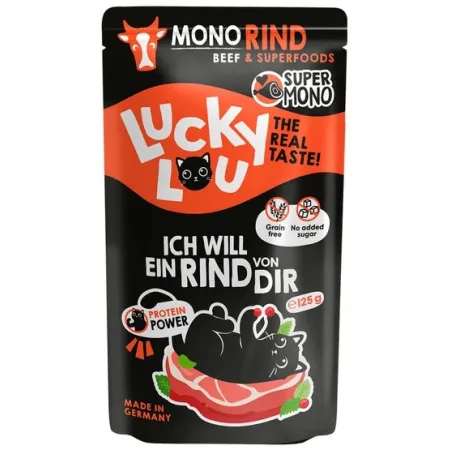 Lucky Lou SuperMono Wołowina saszetka 125g-2041234