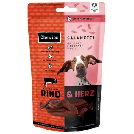 Chewies Beef Salametti wołowina z sercami 60g-2041261