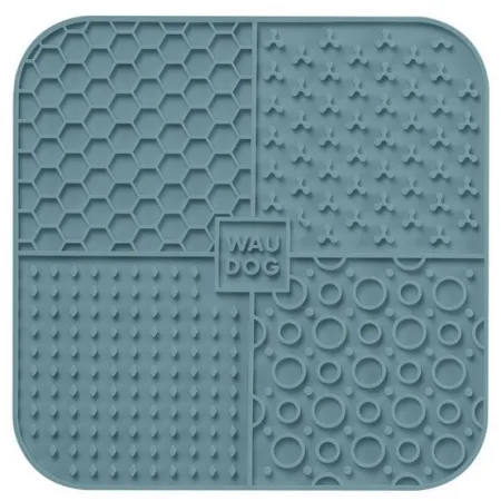 Collar WauDog Silicone Mata do lizania 19x19x1cm szara