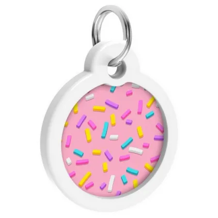 Collar WauDog Smart ID Zawieszka z QR-paszportem okrągła 3cm marshmellow-2041325