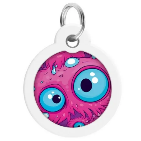 Collar WauDog Smart ID Zawieszka z QR-paszportem okrągła 3cm oko potwora-2041331