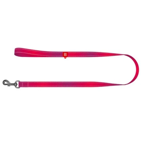 Collar WauDog Nylon Mono Smycz nylonowa odblaskowa S 15mm/200cm różowa-2041478