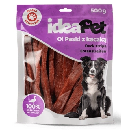 IdeaPet Paski z kaczką 500g-2041520