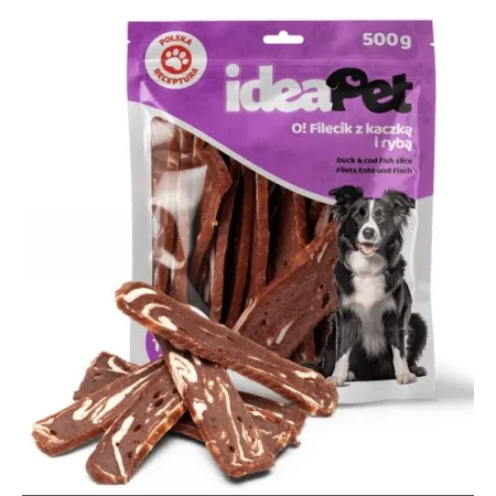IdeaPet Fileciki z kaczką i rybą 500g