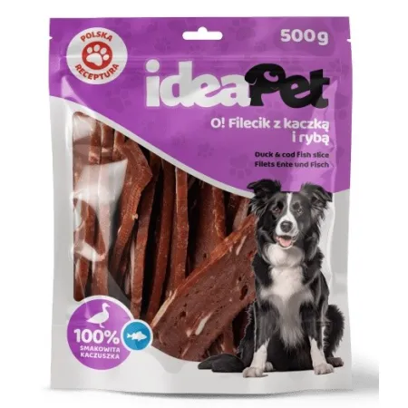 IdeaPet Fileciki z kaczką i rybą 500g-2041524