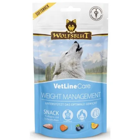 Wolfsblut Dog VetLine Snack Weight Management - indyk i bataty 100g