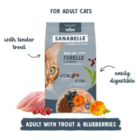 Sanabelle Adult Forelle - z pstrągiem 400g-2041592