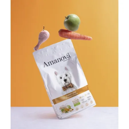 Amanova Dog Puppy Mini Exquisite Chicken - kurczak 500g-2041618