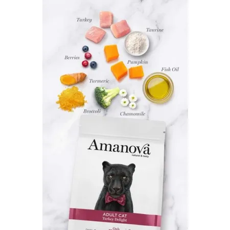 Amanova Cat Adult Turkey Delight - indyk 4kg-2041647