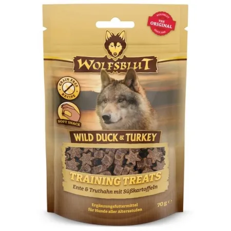 Wolfsblut Dog Training Treats Wild Duck & Turkey 70g