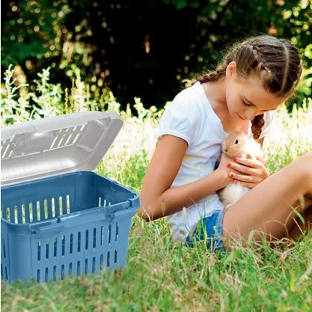 Stefanplast Transporter Gulliver MINI niebieski [96191]-2041687