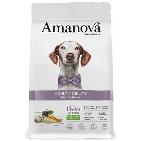Amanova Dog Adult Mobility Fish Delicacy - biała ryba 10kg