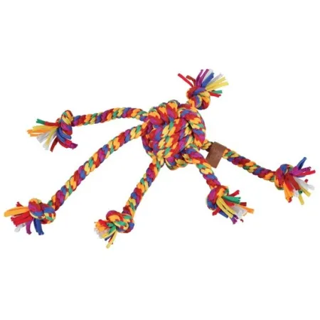 Zolux Zabawka dla psa szarpak ośmiornica sznur Rainbow 38cm-2041780