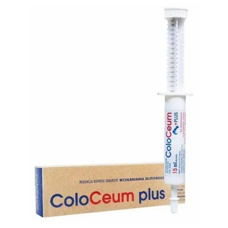 ScanVet Coloceum Plus pasta na biegunkę dla psów i kotów tuba 15ml-2041925
