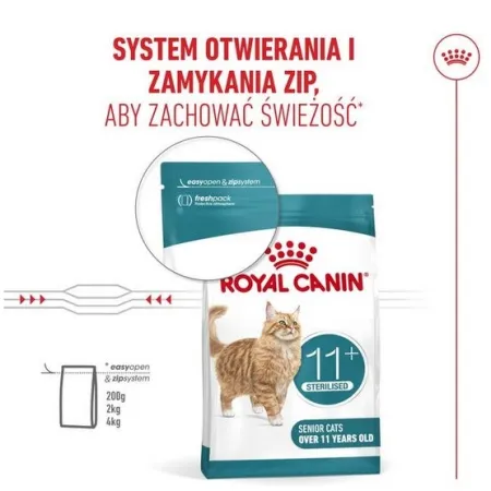 Royal Canin Ageing +11 Sterilised karma sucha dla kotów dojrzałych, sterylizowanych 400g-2041952