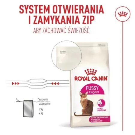 Royal Canin Fussy Exigent karma sucha dla kotów dorosłych, wybrednych 2kg-2041974