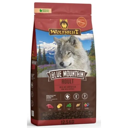 Wolfsblut Dog Blue Mountain - dziczyzna i owoce leśne 12,5kg-2042019