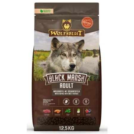 Wolfsblut Dog Black Marsh - bawół i dynia 12,5kg