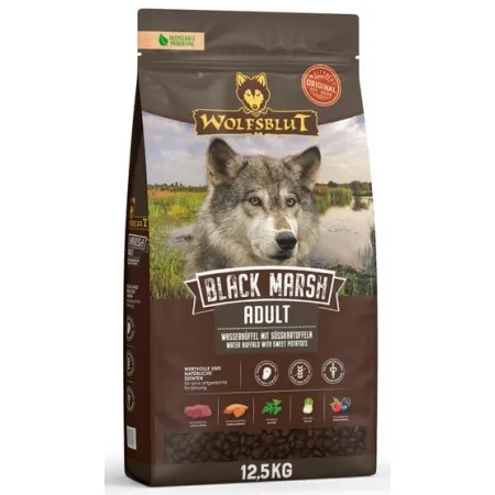 Wolfsblut Dog Black Marsh - bawół i dynia 12,5kg-2042021