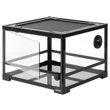 Repti-Zoo Glass Terrarium 45x45x32cm - szklane terrarium z metalową siatką-2042029
