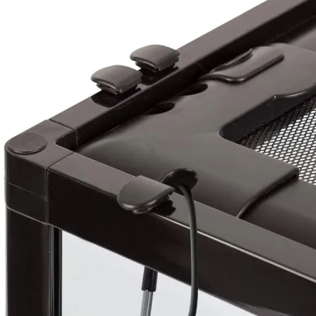 Repti-Zoo Glass Terrarium 45x45x32cm - szklane terrarium z metalową siatką-2042031