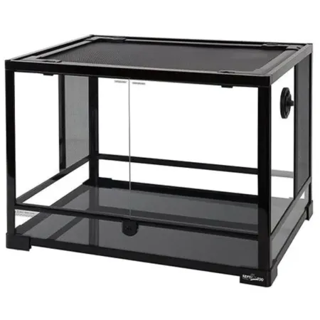 Repti-Zoo Glass Terrarium 60x45x45cm - szklane terrarium z metalową siatką-2042056