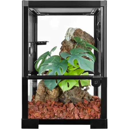 Repti-Zoo Glass Terrarium Net 30x30x45cm - szklane terrarium z metalową siatką-2042068
