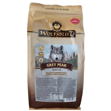 Wolfsblut Dog Grey Peak Senior - koza i bataty 2kg
