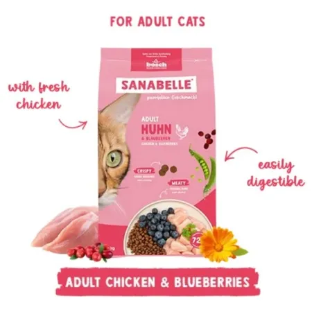 Sanabelle Adult Huhn z kurczakiem 8kg-2042101