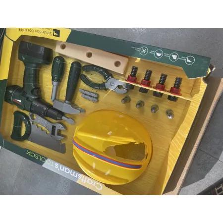 Zestaw Małego Majsterkowicza, Narzędzia, Wkrętarka + Akcesoria Przecena 1-2042218