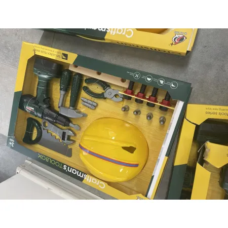 Zestaw Małego Majsterkowicza, Narzędzia, Wkrętarka + Akcesoria Przecena 1-2042219